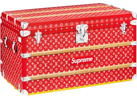 supreme and louis vuitton trunk|louis vuitton trunk for sale.